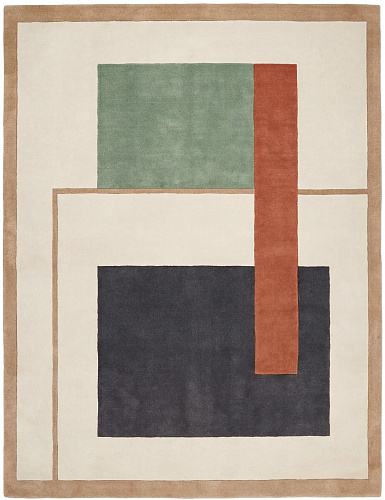 Tapis Geometric Block Forest