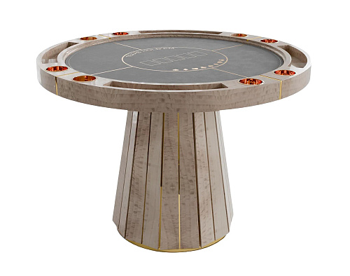 Regal beige pokertafel