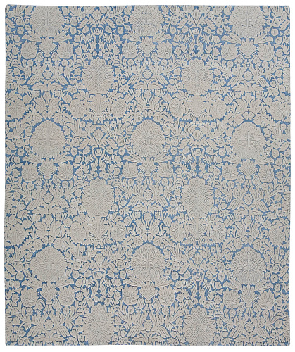 Verona grijs blauw vloerkleed