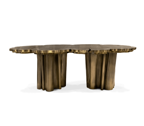 Ambachtelijke patina eettafel