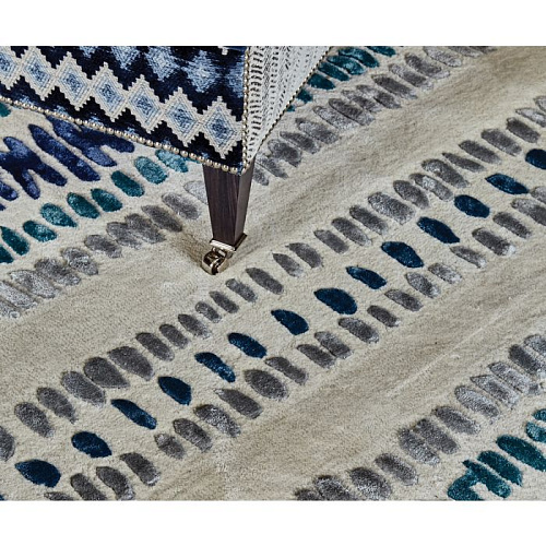 Tapis Draxon indigo