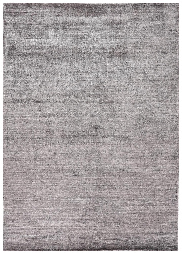 Tapis en soie de bambou argent