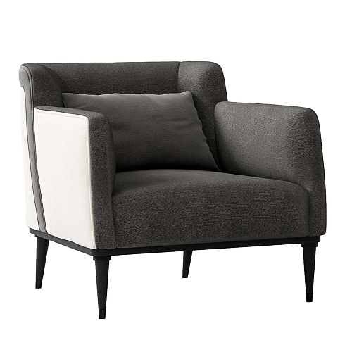 Fauteuil en cuir italien