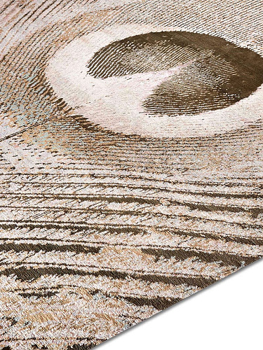 Feathers handgemaakt luxe vloerkleed