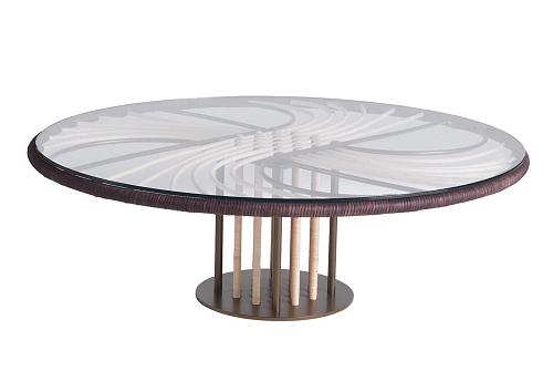 Sunrise ronde salontafel