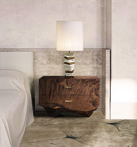 Table de nuit en bois