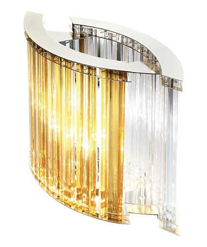 Murano glazen tafellamp met 2 lichtpunten