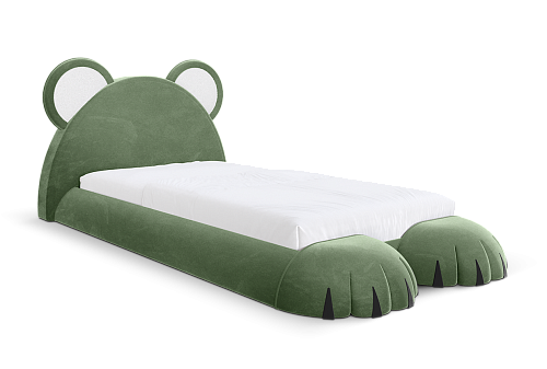 Pluizige welp bed