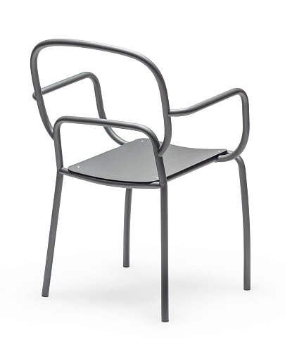 Moyo grijze tuinstoel (set van 3)