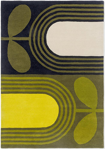 Striped Tulip zeegras designer wollen vloerkleed