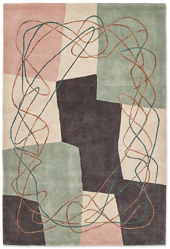 Muted Patchwork vloerkleed