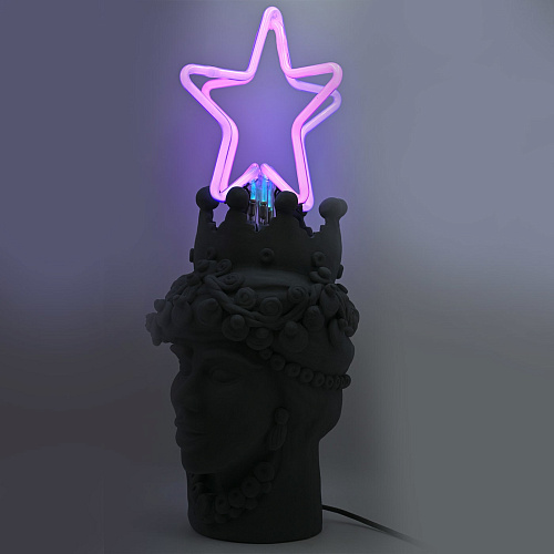 Moorkop neo handgemaakte sculptuur