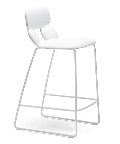 Nube SL witte barkruk