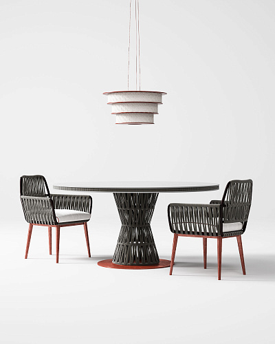 Binnen/buiten eettafel Italië