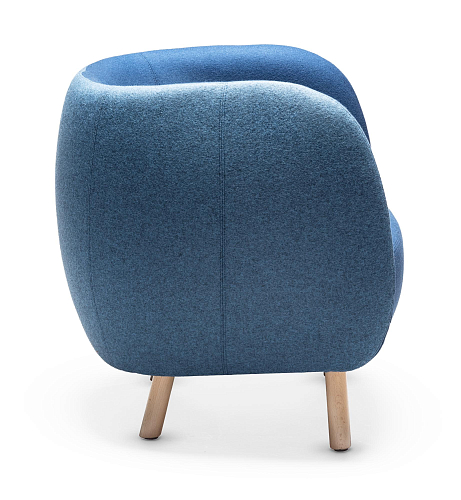 Fauteuil Mousse P Bleu