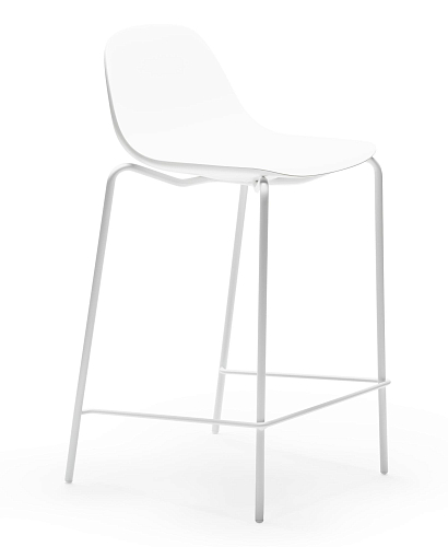 Tabouret de bar Babah SG-65 Blanc