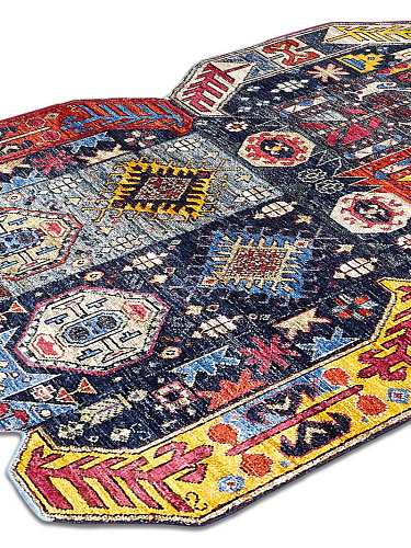 Tapis de luxe fait main Multishape