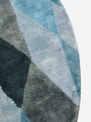 Tapis design Losanghe Ubriache or