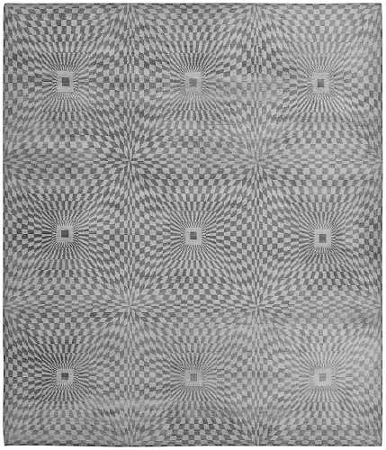 Kaleidoscope grijs vloerkleed