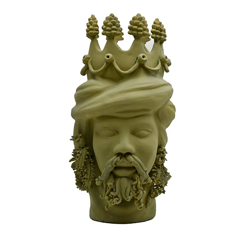 Moorkop pistache sculptuur
