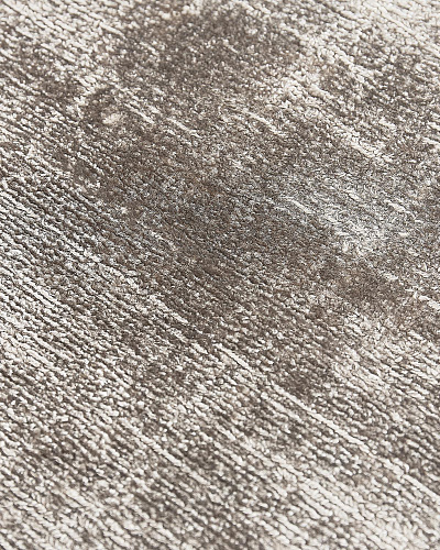 Tapis rond en soie de banane Cord