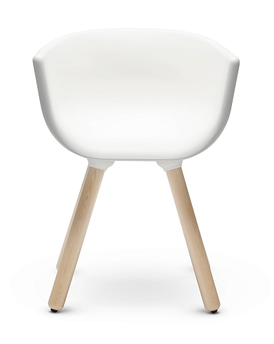 Tulip S witte stoel