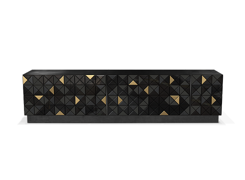 Meuble TV Mosaic noir