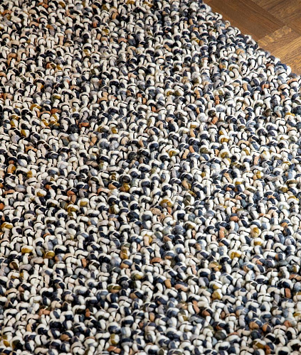 Marble koolstof vloerkleed