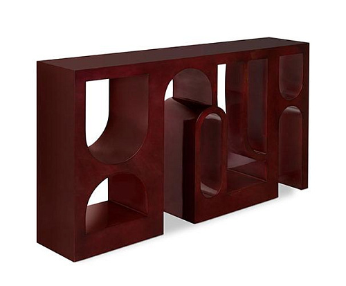 Console premium rouge brillante
