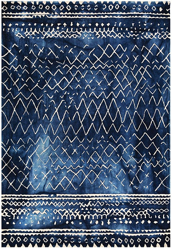 Tapis Mariah indigo