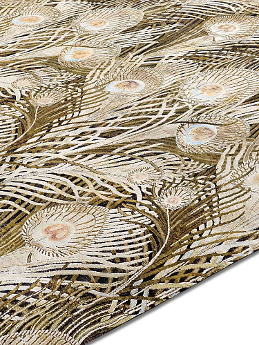 Feathers handgemaakt luxe vloerkleed