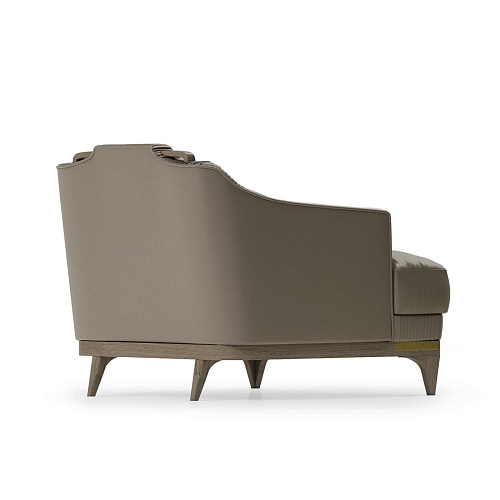 Fauteuil en cuir italien