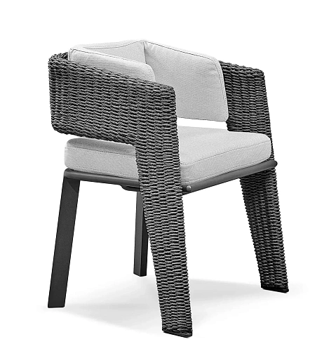 Chaise de jardin Crown grise