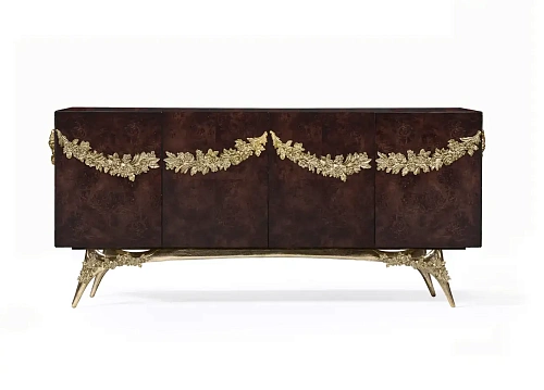 Majestica walnotenwortel fineer dressoir