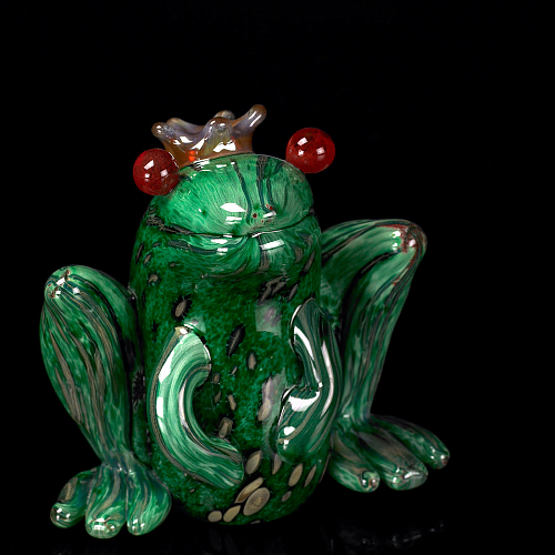 Figurine prince en verre