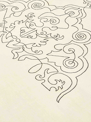 Tapis tissé main One-Stroke