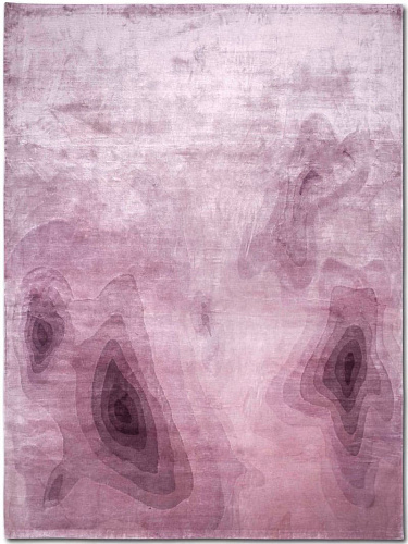 Tapis de luxe noué à la main Ocean Lilac