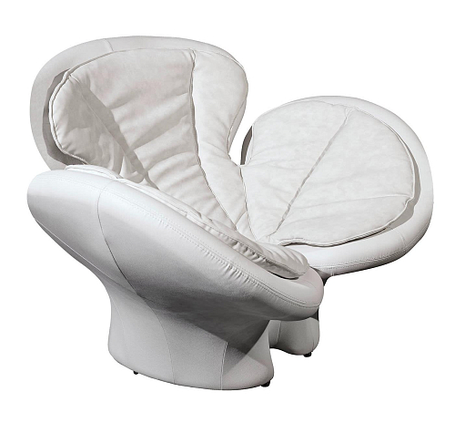 Pansé witte lounge fauteuil