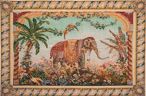 Tapisserie murale Ornements d’éléphant