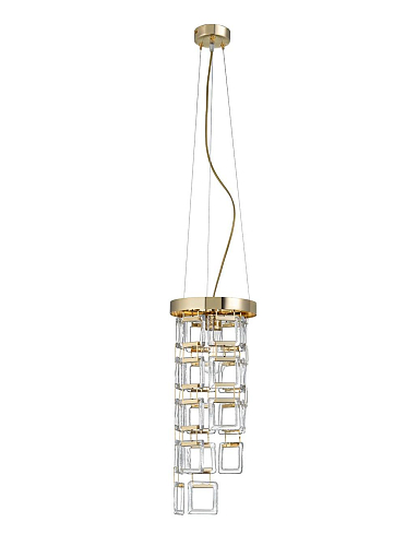 Lustre Bracelet en or doux avec verre de Murano