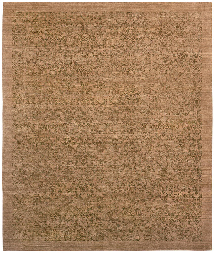 Roma Border beige vloerkleed