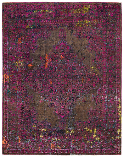 Tabriz Fashion Artwork 8 paars vloerkleed