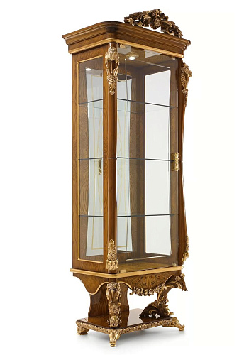 Vitrine vitrée italienne élégante