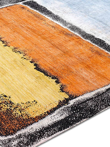 Mix handgemaakt luxe vloerkleed