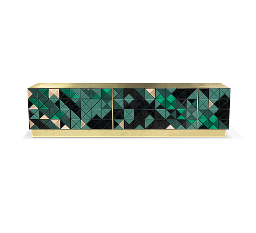Meuble TV Mosaic vert