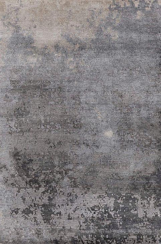 Tapis noué à la main abstrait