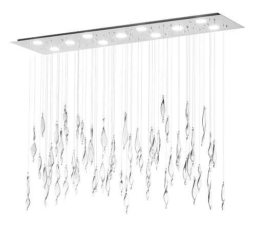 Lustre en verre de Murano