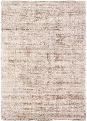 Shiny beige handloom vloerkleed