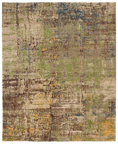 Artwork 21 groen vloerkleed
