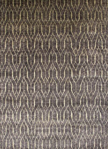 Tapis noué à la main Ikat laine